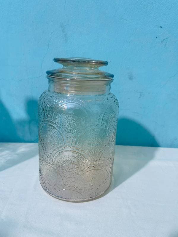  Glass Storage Jar