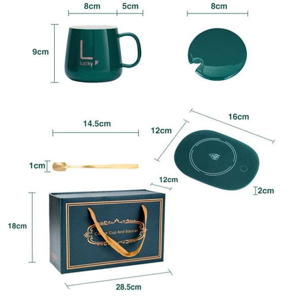New fashion Portable Electric heating Ceramic coffee thumbnail 4