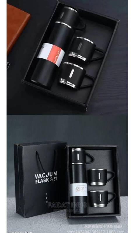 304 Stainless Steel Thermos Vacuum Flask 500 ml -3 PCS – Care Me